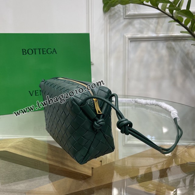 Bottega veneta高端女包 98091 寶緹嘉新款編織小方包 BV經典款手工編織小號肩背女包  gxz1340
